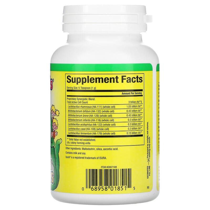 Natural Factors Big Friends Multi Probiotic 3 Billion Powder 60g