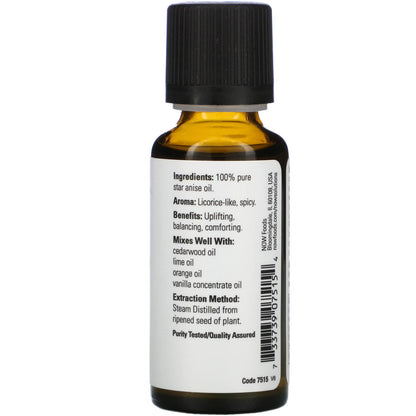 NOW Anise Essential Oil 30mL- PURE SOURCE-The Health Store- Default Title
