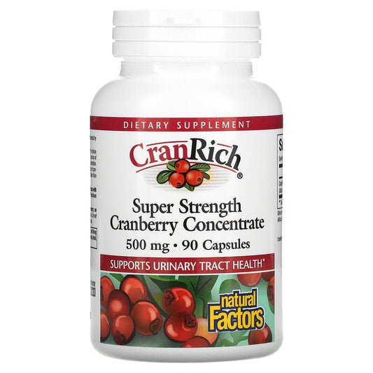 Natural Factors CranRich Cranberry Concentrate 90 Caps