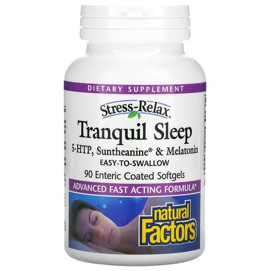 Natural Factors Tranquil Sleep 90 Soft Gels