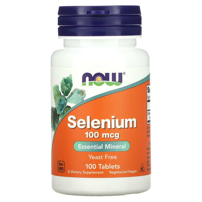 NOW Selenium 100mcg 100 Tabs- PURE SOURCE-The Health Store- Default Title