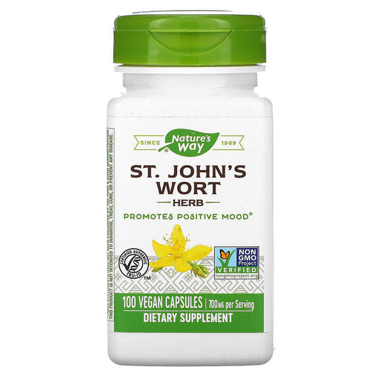 Nature's Way St. John's Wort 100 V Caps- NATURE'S WAY-The Health Store- Default Title