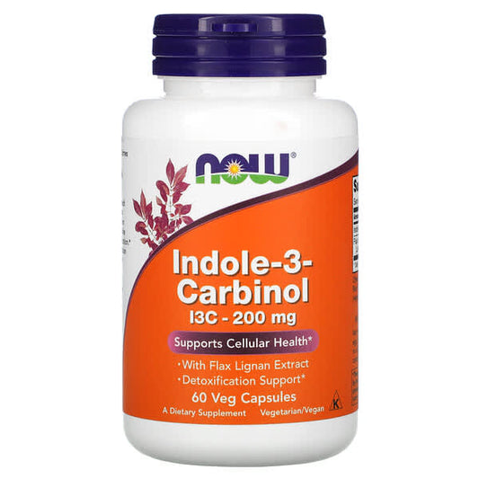 NOW Indole 3 Carbinol I3C 60 V Caps- PURE SOURCE-The Health Store- Default Title