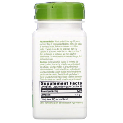 Nature's Way Senna Leaves 100 V Caps- NATURE'S WAY-The Health Store- Default Title