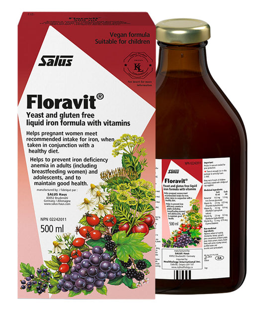 Salus Floravit Yeast and Gluten Free Liquid Iron Formula 500 mL- HEATHOLOGY-The Health Store- Default Title