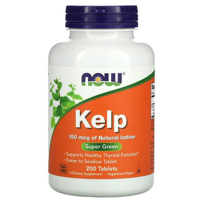 NOW Kelp 200 Tabs- PURE SOURCE-The Health Store- Default Title