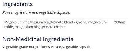 CanPrev Magnesium Bis-Glycinate 200 Gentle 240 V Caps