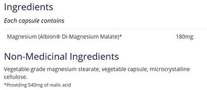 CanPrev Magnesium Malate 120 V Caps- CANPREV-The Health Store- Default Title