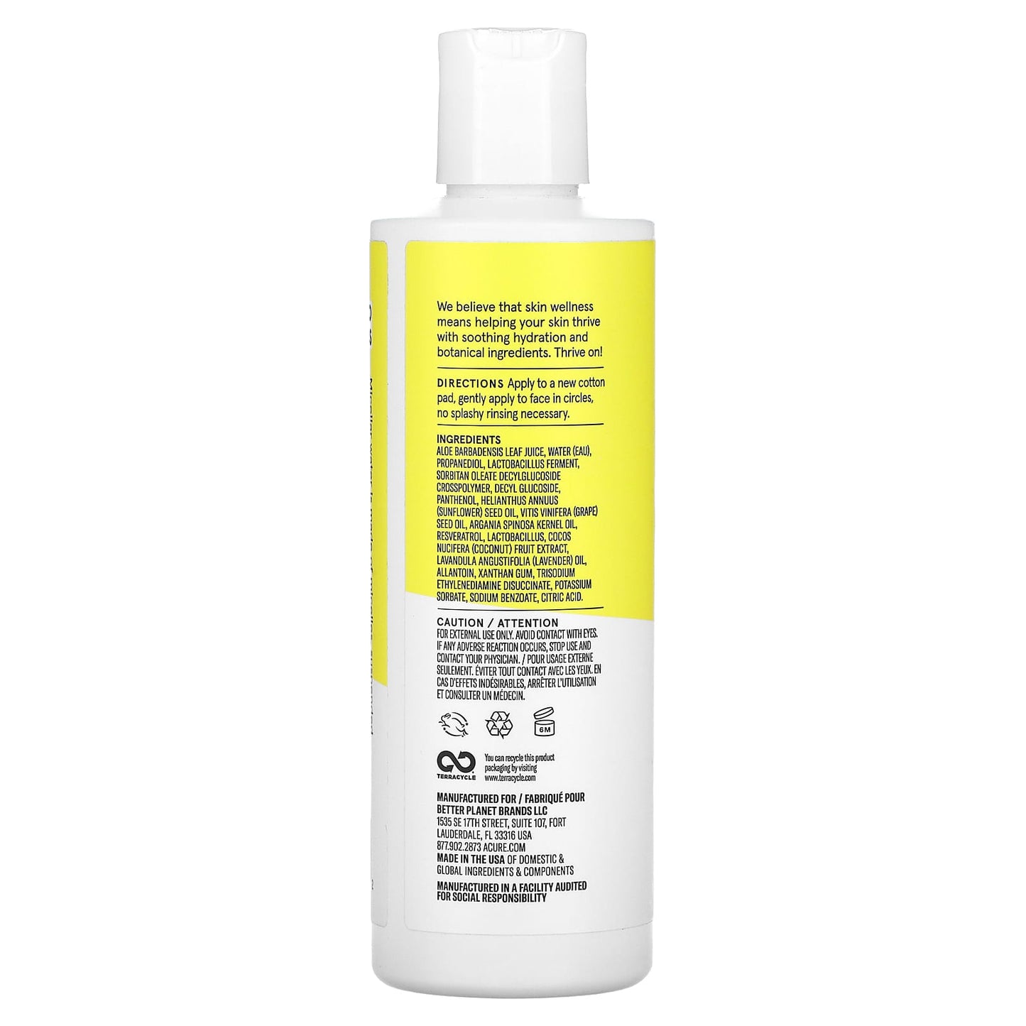 ACURE BRIGHTENING MICELLAR WATER 8 FL OZ