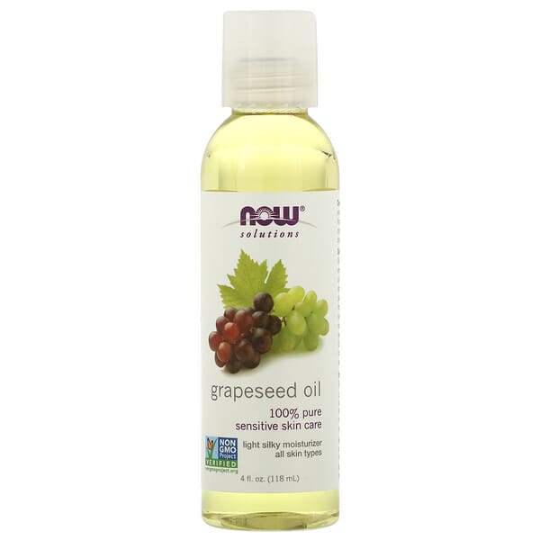 NOW Grapeseed Oil 118mL- PURE SOURCE-The Health Store- Default Title