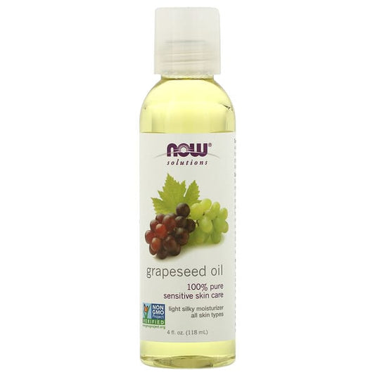 NOW Grapeseed Oil 118mL- PURE SOURCE-The Health Store- Default Title