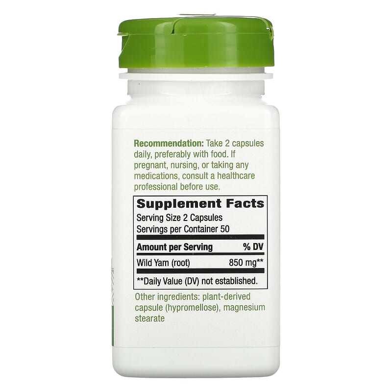 Nature's Way Wild Yam Root 100 V Caps- NATURE'S WAY-The Health Store- Default Title