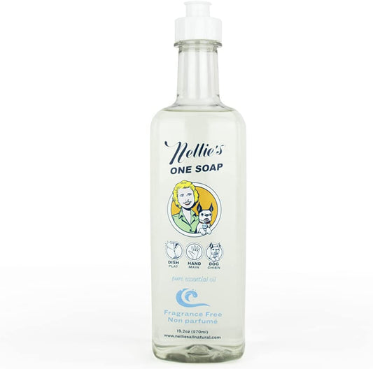 NELLIE'S One Soap Fragrance Free 570mL