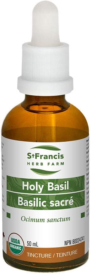 St. Francis Holy Basil 50mL- ST FRANCIS HERB FARM-The Health Store- Default Title