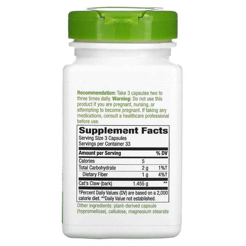 Nature's Way Cat's Claw 100 V Caps- NATURE'S WAY-The Health Store- Default Title