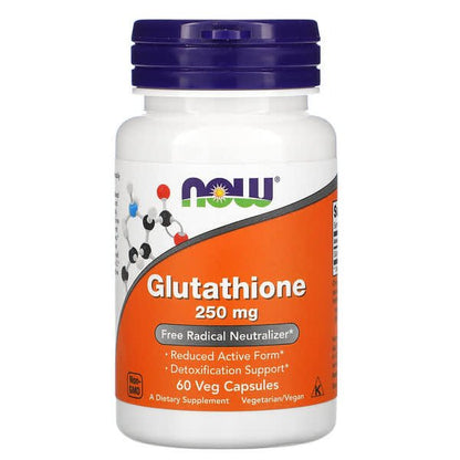 NOW Glutathione 250mg 60 V Caps- PURE SOURCE-The Health Store- Default Title
