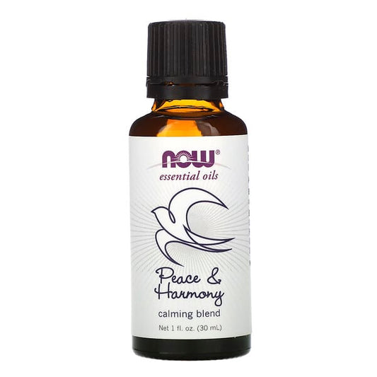 NOW Peace & Harmony Essential Oil Blend 30mL- PURE SOURCE-The Health Store- Default Title