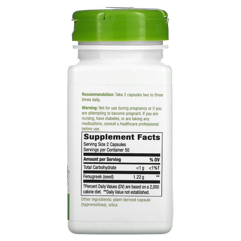 Nature's Way Fenugreek 100 V Caps- NATURE'S WAY-The Health Store- Default Title