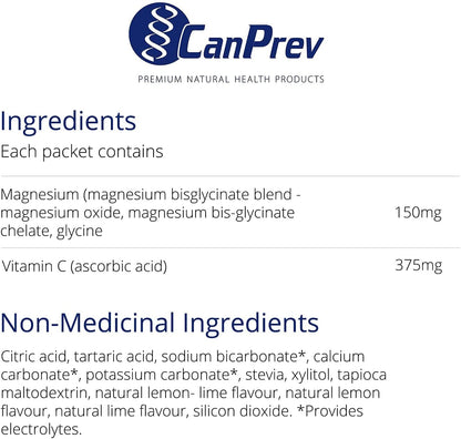CanPrev ElectroMag Effervescent Drink Mix 30 Sachets- CANPREV-The Health Store- Default Title