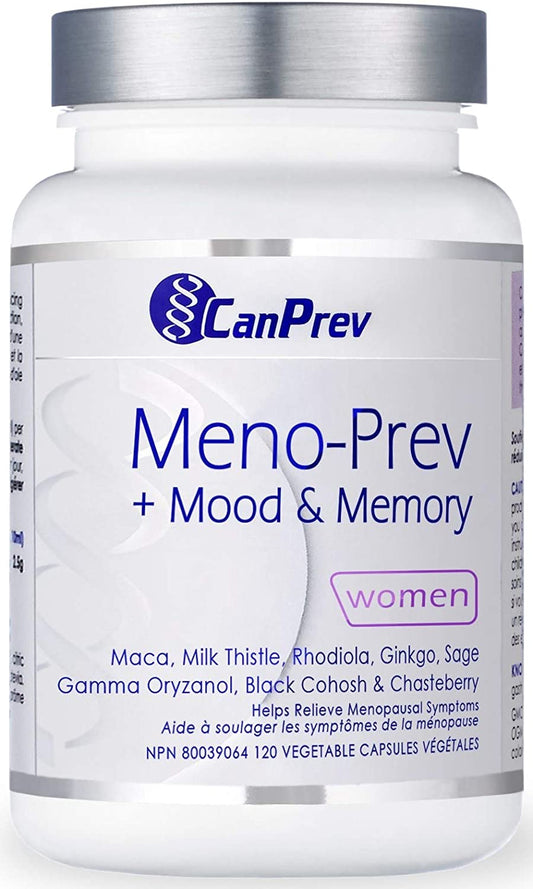 CanPrev Meno-Prev + Mood & Memory 120 V Caps- CANPREV-The Health Store- Default Title