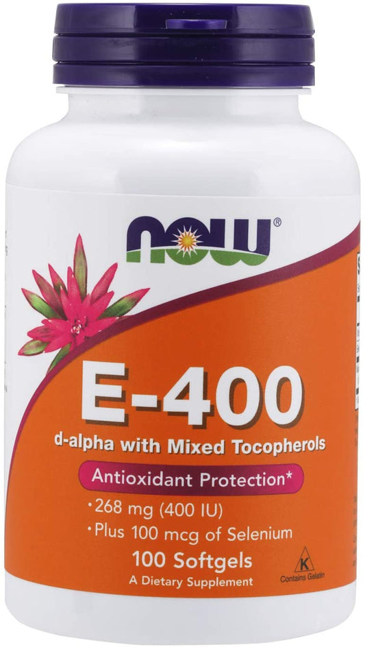 NOW E-400 d-alpha with Mixed Tocopherols- PURE SOURCE-The Health Store- Default Title