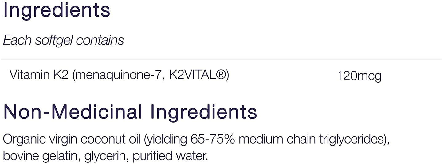 CanPrev K2 120 Softgels