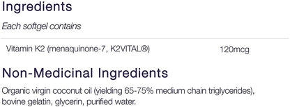 CanPrev K2 120 Softgels- CANPREV-The Health Store- Default Title
