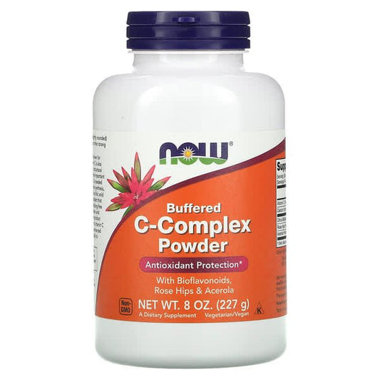 NOW Buffered C-Complex Powder 227g- PURE SOURCE-The Health Store- Default Title