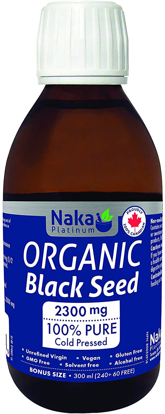 Naka Organic Black Seed Oil 300mL