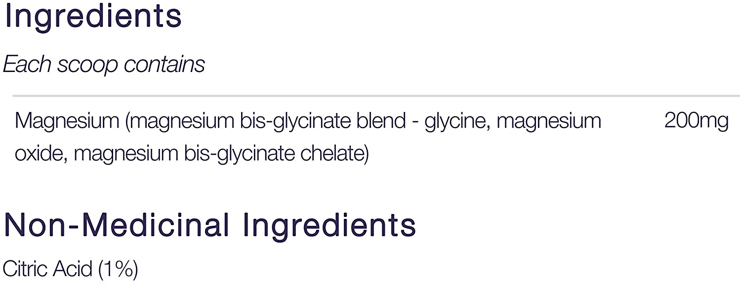 CanPrev Magnesium Bis-Glycinate 200 Powder 120g- CANPREV-The Health Store- Default Title