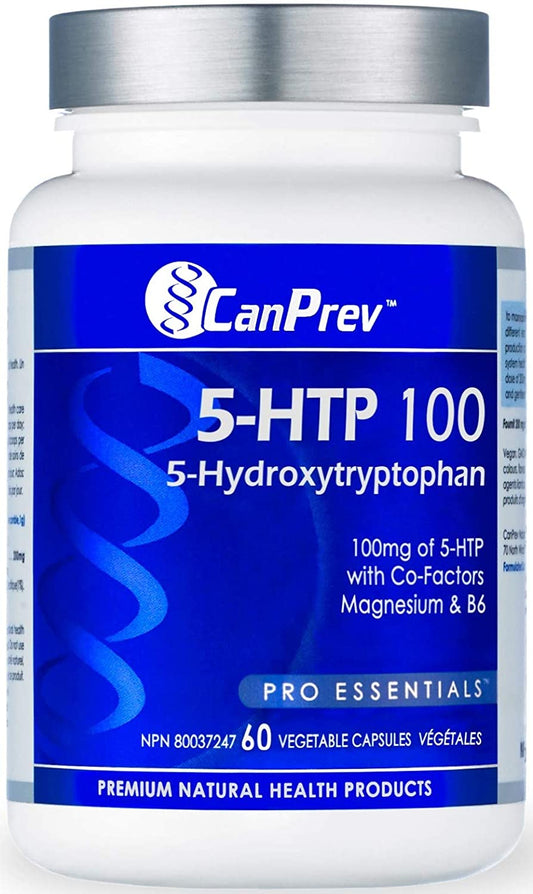 CanPrev 5-HTP 100 60 V Caps- CANPREV-The Health Store- Default Title