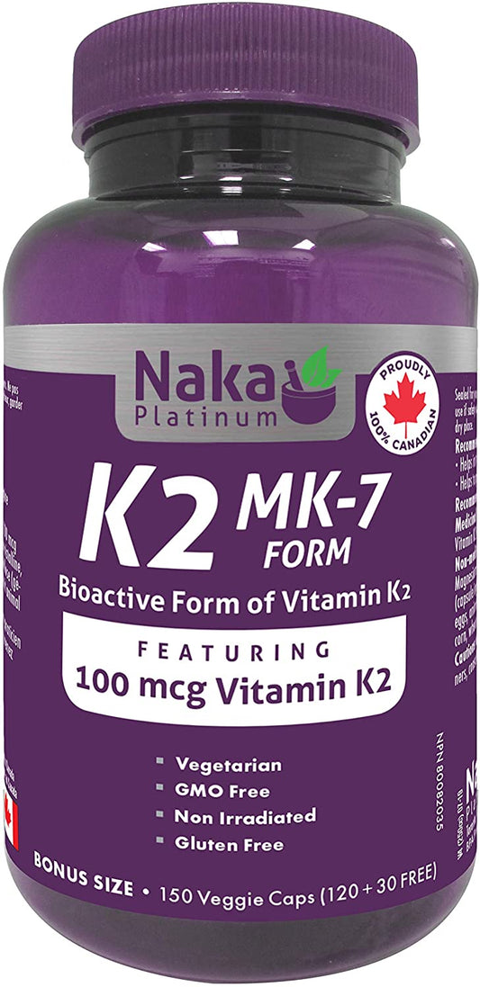 Naka K2 MK-7 Form 150 V Caps
