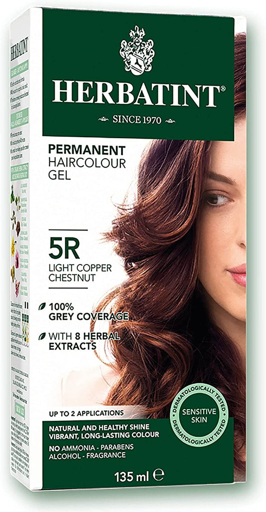 Herbatint Hair Dye 5R Light Copper Chestnut 135mL