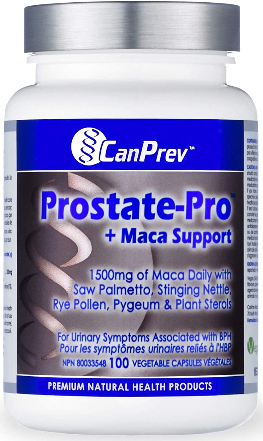 CanPrev Prostate Pro + Maca Support 100 V Caps