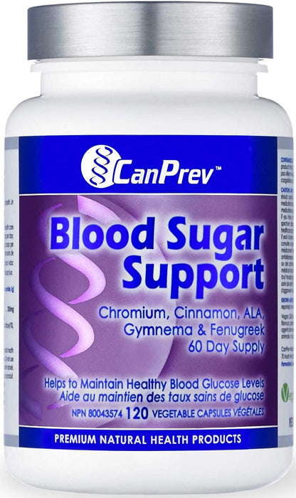CanPrev Blood Sugar Support 120 V Caps- CANPREV-The Health Store- Default Title