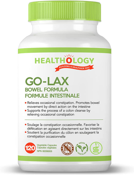 Healthology GO-LAX Formula 60 V Caps- HEATHOLOGY-The Health Store- Default Title