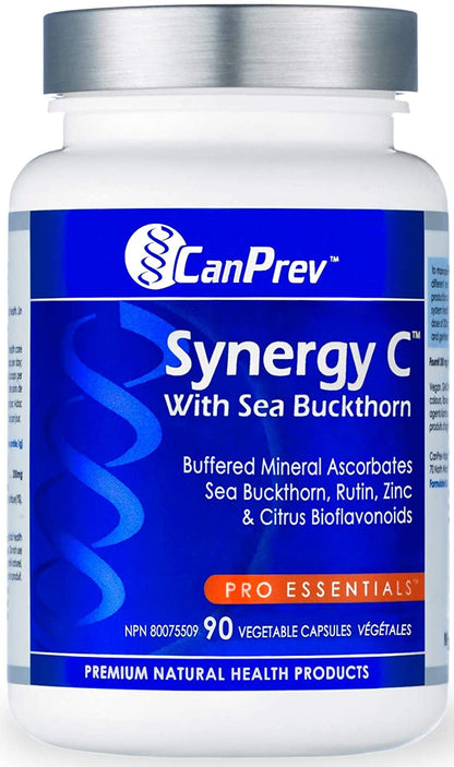 CanPrev Synergy C with Sea Buckthorn 90 V Caps- CANPREV-The Health Store- Default Title