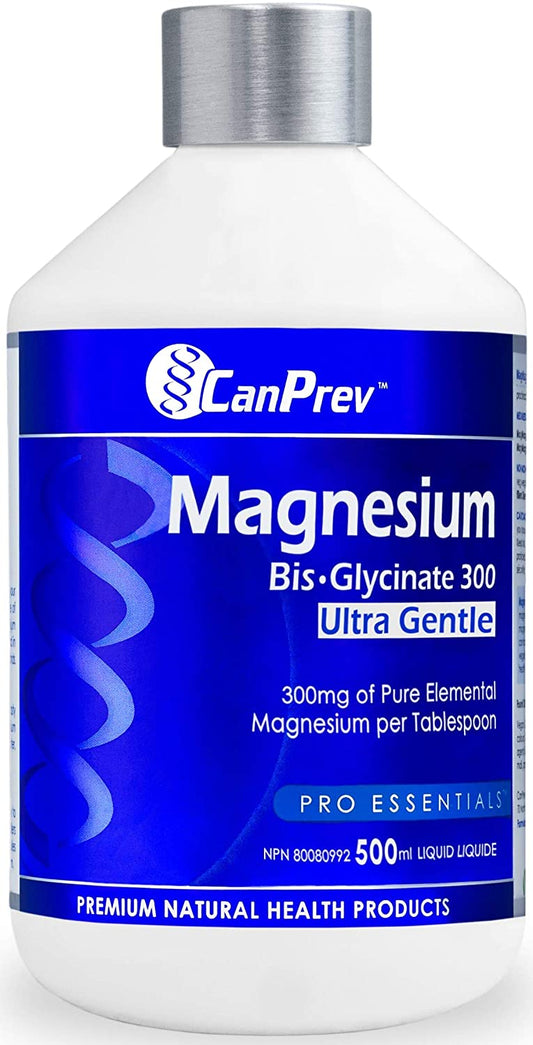 CanPrev Magnesium Bis-Glycinate 300 Ultra Gentle 500mL- CANPREV-The Health Store- Default Title