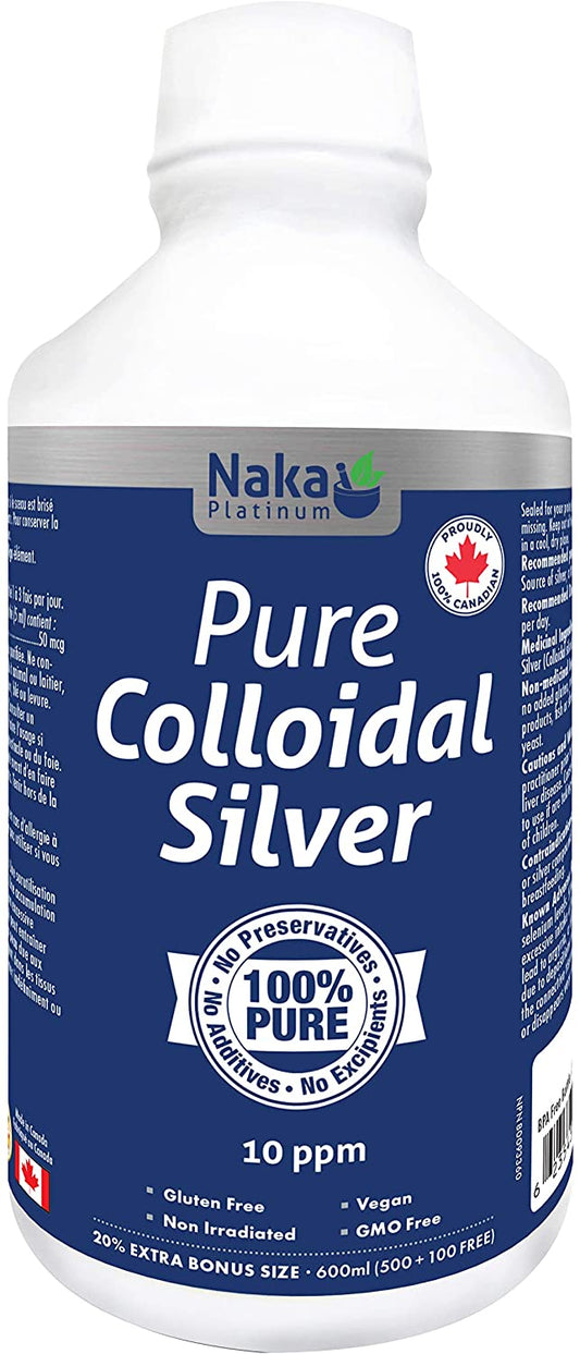 Naka Pure Colloidal Silver 600mL