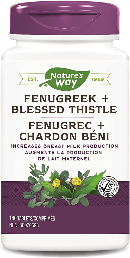 Nature's Way Fenugreek & Blessed Thistle 180 Tabs- NATURE'S WAY-The Health Store- Default Title