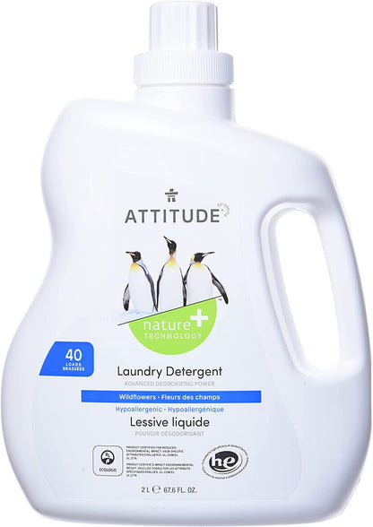 ATTITUDE Laundry Detergent Wildflowers 2L- PURITY LIFE-The Health Store- Default Title