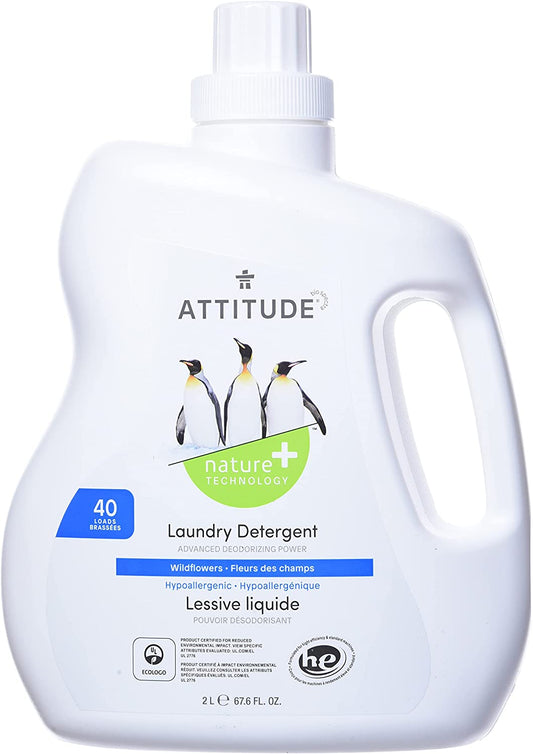ATTITUDE Laundry Detergent Wildflowers 2L- PURITY LIFE-The Health Store- Default Title