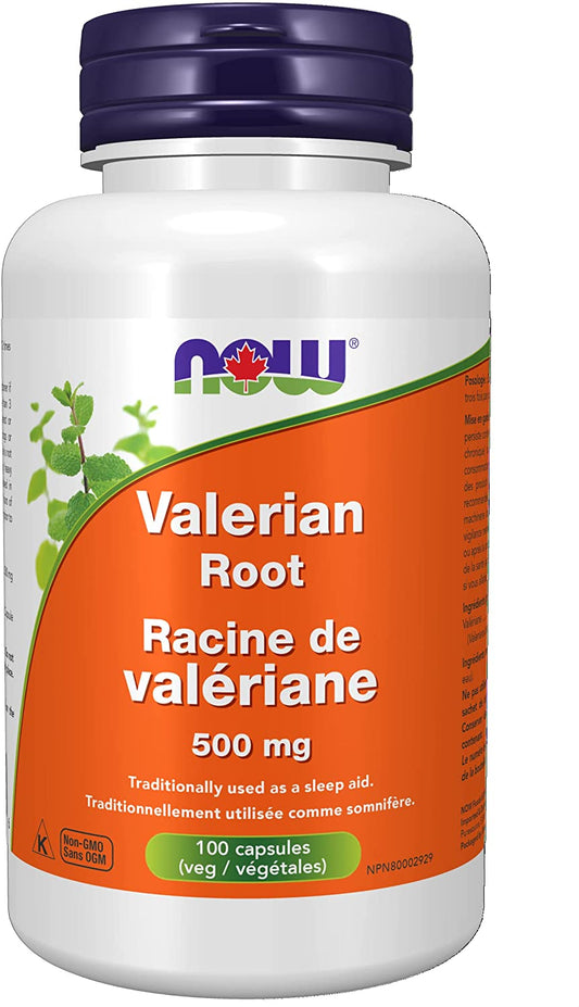 NOW Valerian Root 100 V Caps- PURE SOURCE-The Health Store- Default Title