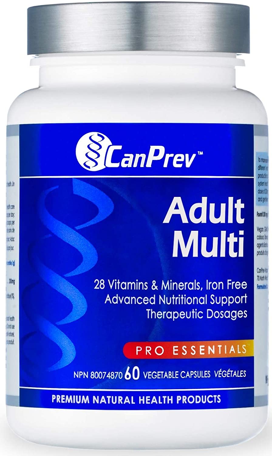 CanPrev Adult Multi 60 V Caps- CANPREV-The Health Store- Default Title