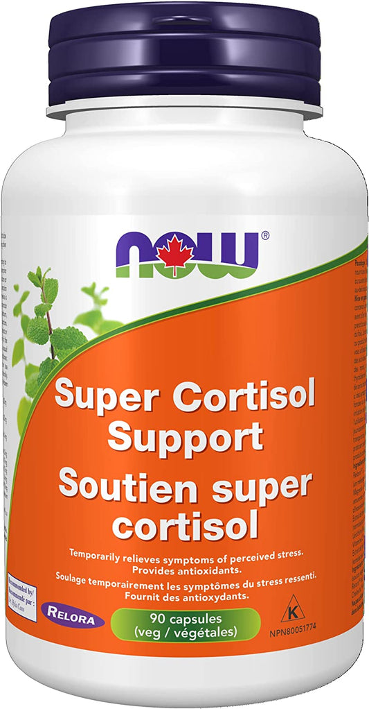 NOW Super Cortisol Support 90 V Caps- PURE SOURCE-The Health Store- Default Title