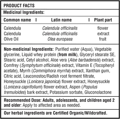 St. Francis Calendula Vitamin E Cream 60mL- ST FRANCIS HERB FARM-The Health Store- Default Title