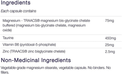 CanPrev Magnesium Taurine B6 Zinc Cardio 120 V Caps- CANPREV-The Health Store- Default Title