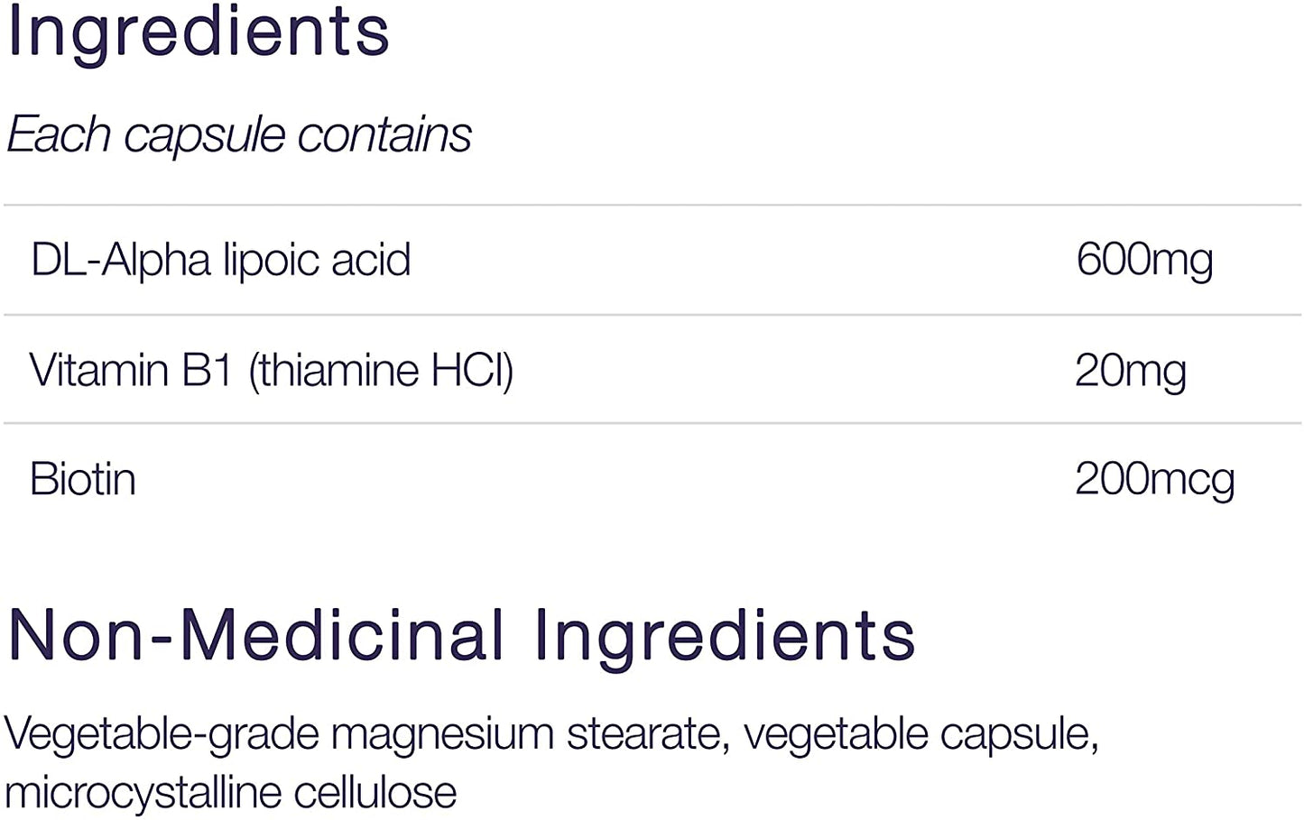 CanPrev Alpha Lipoic Acid 600 60 V Caps