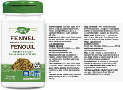 Nature's Way Fennel 100 Caps- NATURE'S WAY-The Health Store- Default Title