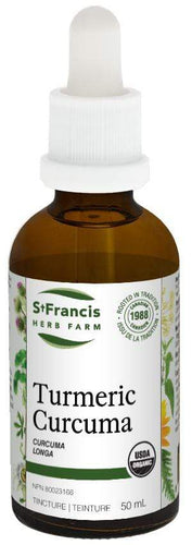 St. Francis Tumeric Tincture 50mL- ST FRANCIS HERB FARM-The Health Store- Default Title